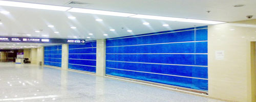 無機布(bù)防火(huǒ)卷簾門 無機布防火卷簾門(mén)